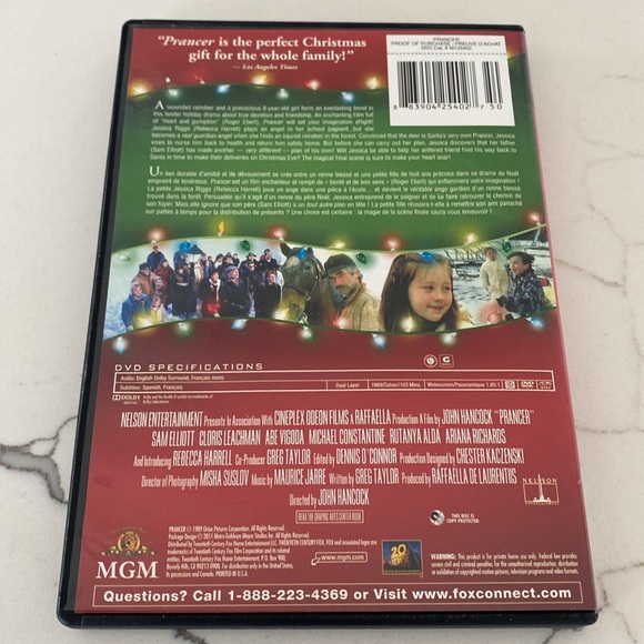 Prancer DVD - Picture 4 of 4